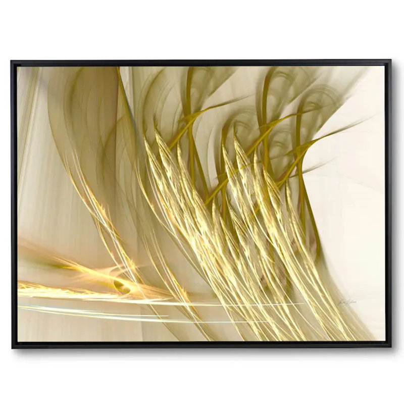 Senic Print by Rica Belna, Black Floater Framed Canvas, 20" H x 26" W, No Mat