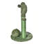 Grattoir pour chat, poteaux de cactus d'intérieur triple pour chats et chatons avec boule pendante, grand, vert