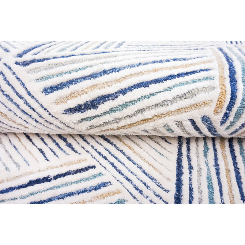 Geometric Area Rug, Rectangle 8' x 10'