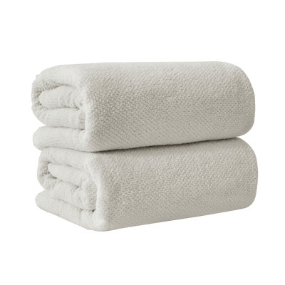 Drap de bain 100% coton texturé
