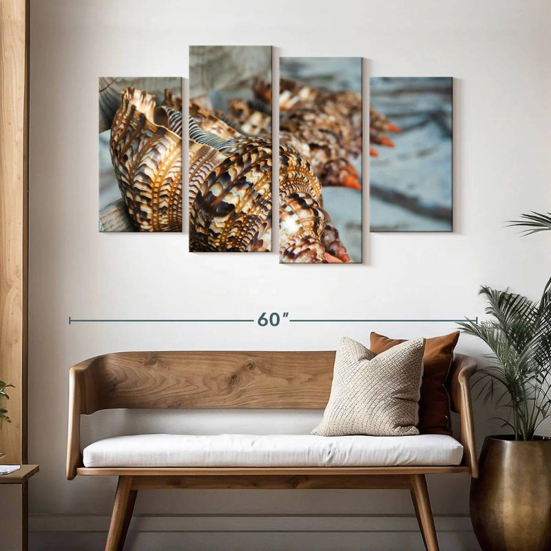Aletra Ocean Shells, 32" H x 52" W