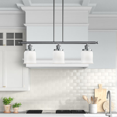 Ballston Urban - Cloche - 3 lumières 36 po pour îlot suspendu - 5 po de diamètre