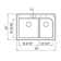 Radius 33'' L Drop-In Double Bowl Kitchen Sink