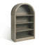 47.6" Small Bookcase Arched Bookshelf-1941341277