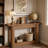 Entryway Table,2-Tier Console Table,Sofa Table