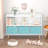 Kids Bookcase With Collapsible Fabric Drawers-1224021020