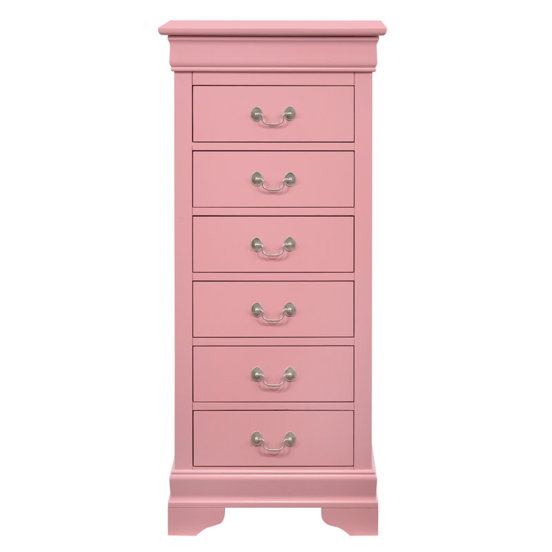 Commode à linge Louis Phillipe, Jaune