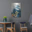 Art mural en métal «Welcome To The Jungle, Blue 5» par Winston Porter-349241996