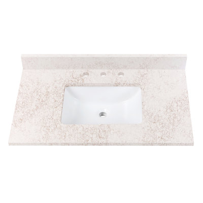 Lotte 37'' W Single Vanity Top