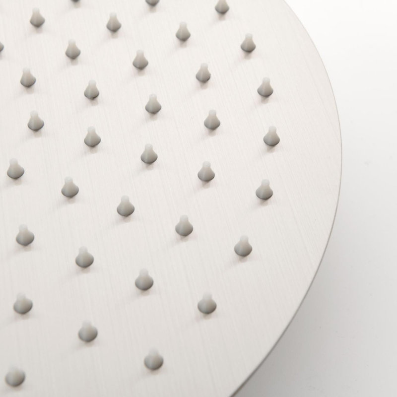 Wall Mounted Shower System with Rain Shower and Handheld Shower
