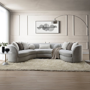 Canapé modulaire avec 9 coussins