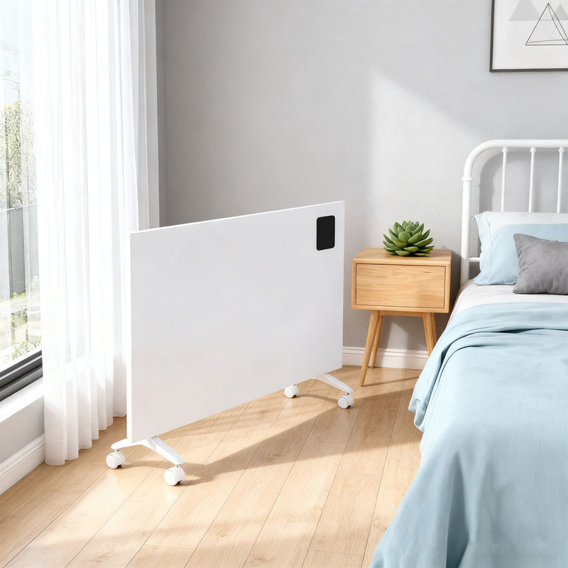 Living And Home 2000W 6824 BTU Electric Panel Space Heater with Adjustable Thermostat and with Digital Display
