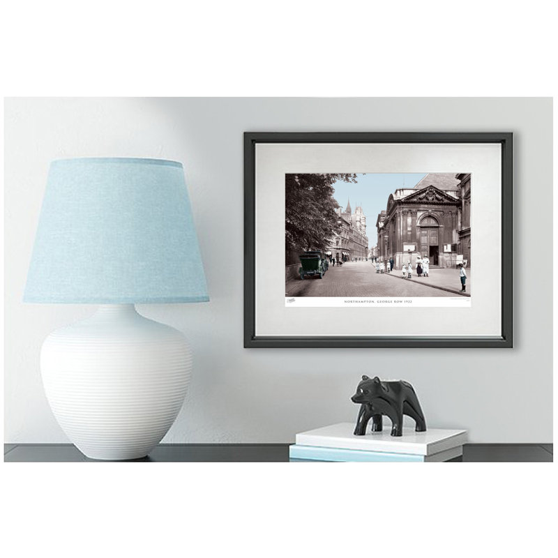 Northampton, George Row 1922 - Single Picture Frame Print, 60cm H x 80cm W x 2.3cm D