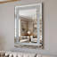 Grand miroir suspendu en cristal Crystal Diamond