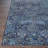 Ullin Floral Navy Sapphire Blue Area Rug-71601378