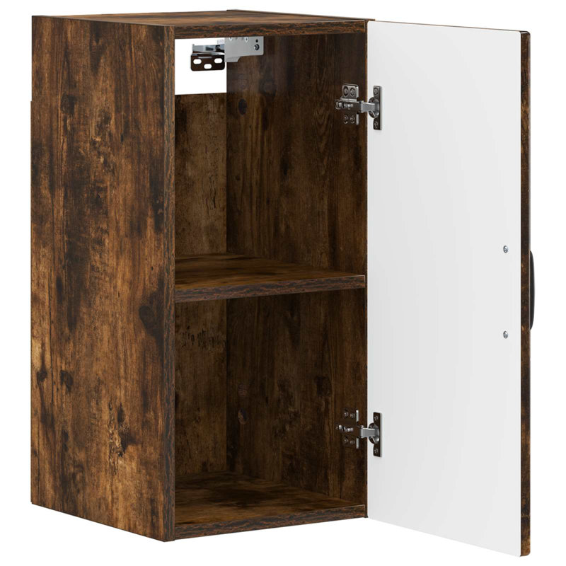 Bathroom Cabinet, Smoked Oak