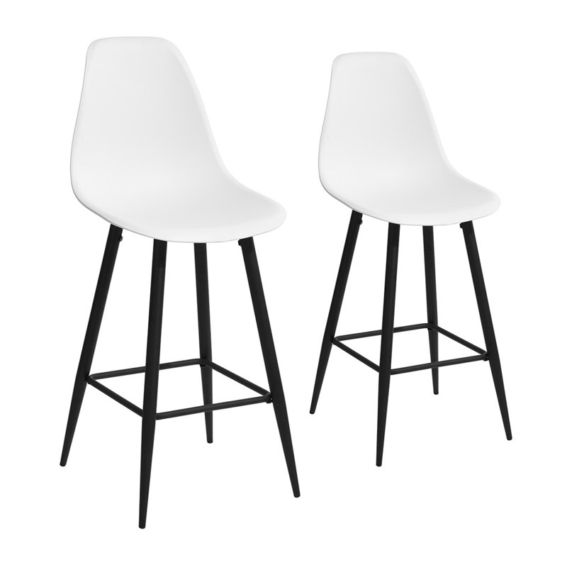 Charlise Counter Stool with Metal Frame
