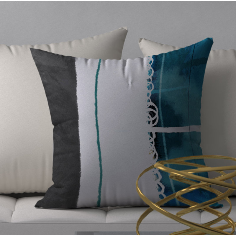 Housse de coussin carrée/insert, 20 po x 20 po