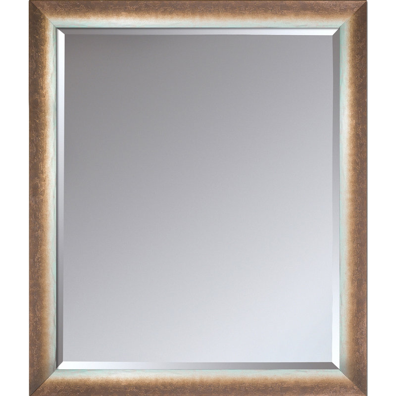 Miroir décoratif biseauté traditionnel Dalaigh, 28 po x 24 po