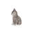 Head-Tilting Tabby Kitten Sitting-50844502