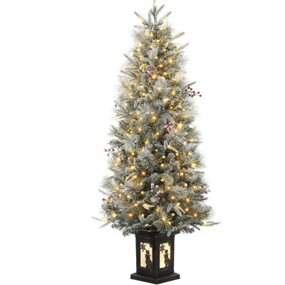 54' H Lighted Artificial Christmas Tree
