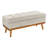 Boyu Polyester Blend Upholstered Storage Bench-2142374504