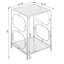 Table de bout haute de 24 po avec rangement Gobert