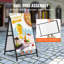Double-Sided Slide-in Signboard Holder
