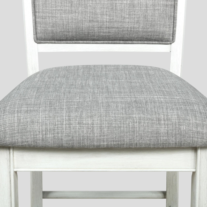 Chaise de style ferme 2 pièces, Blanc