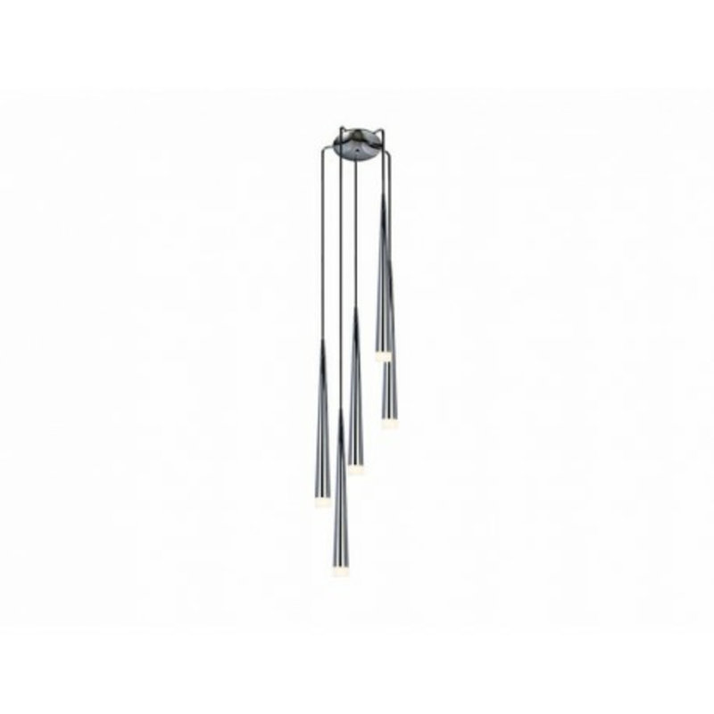 Stylo 5 - Light Chrome Cluster Pendant, Chrome