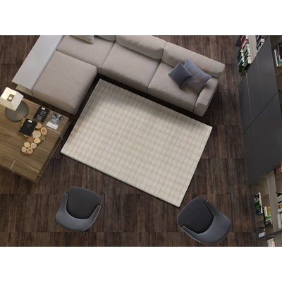 Pranav Rectangle Striped Area Rug