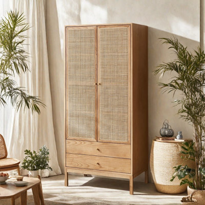 Garde-robe simple tissée