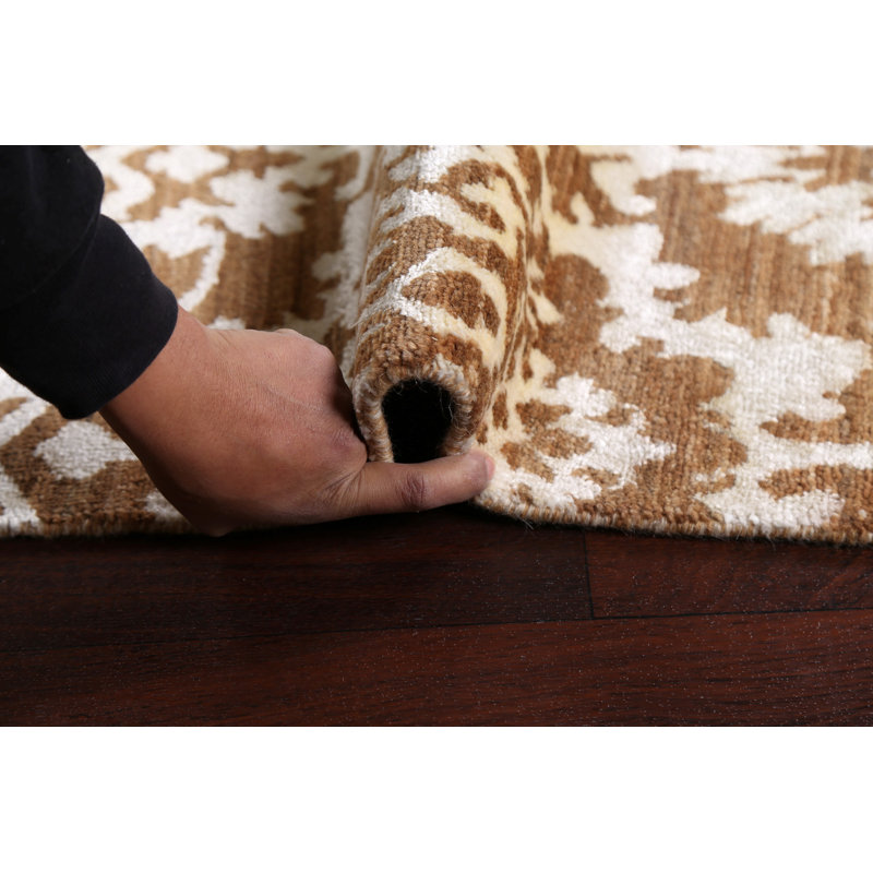 One-of-a-Kind 4'1" X 6'2" New Age Area Rug in