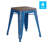 Alsadig 18" Table Height Indoor Stackable Metal Stool with Wood Seat-1562963781