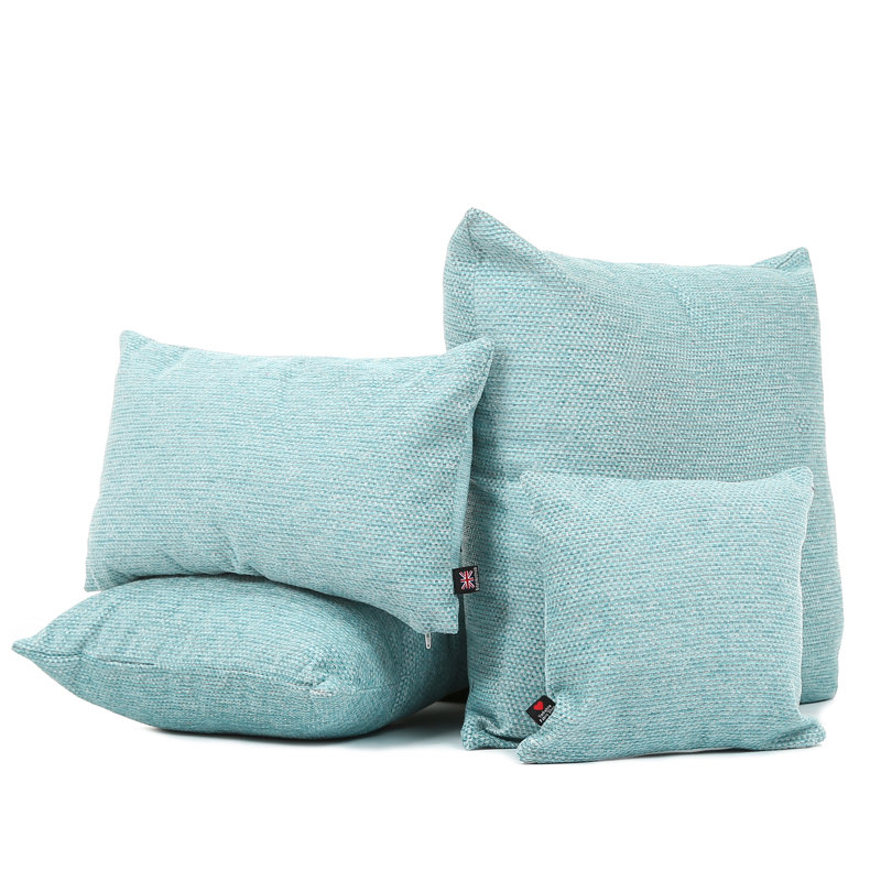 Alto Square Cushion, 43 x 43cm, Blue