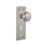 Mission Plate with Decorative Keyhole and New York Door Knob