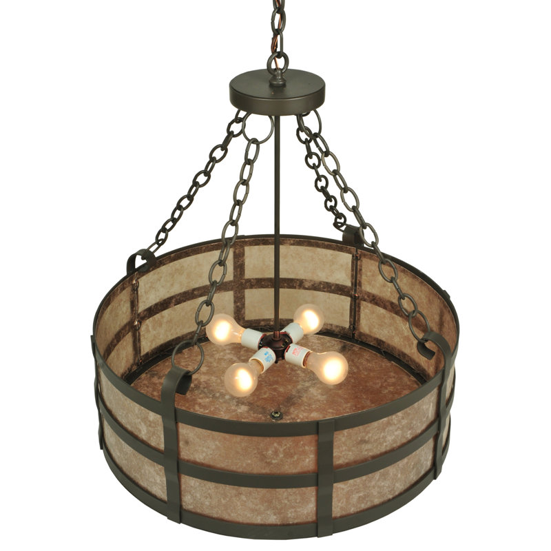 Rustic Lodge 4 - Light Chandelier