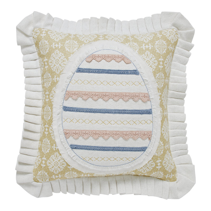 Timeless Classics Cotton Damask Throw Pillow
