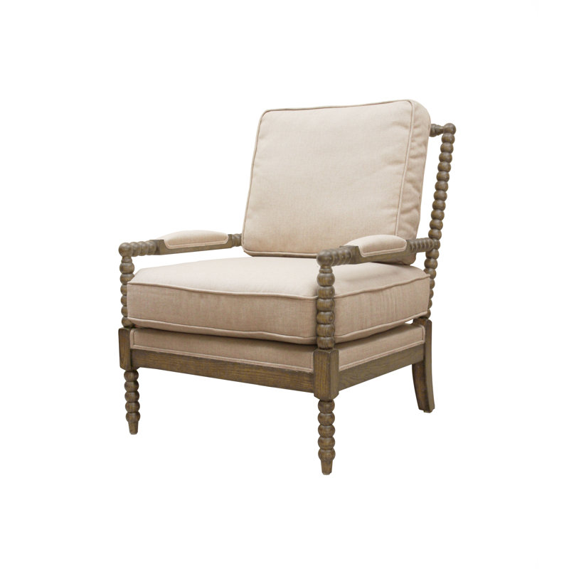 Fauteuil Leola, Lin ivoire