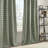 Plaid Tab Top Curtain Panel With Fleece Lining(Only 1 Pc Curtain Panel)-592917821