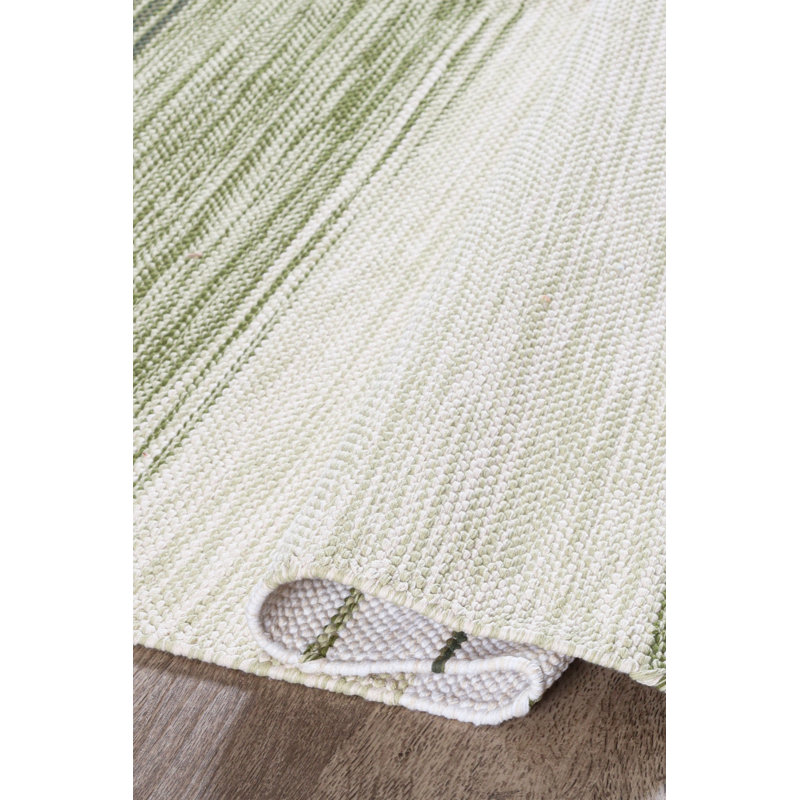Runner Varya Striped Hand Woven Area Rug, Runner 70 x 300cm