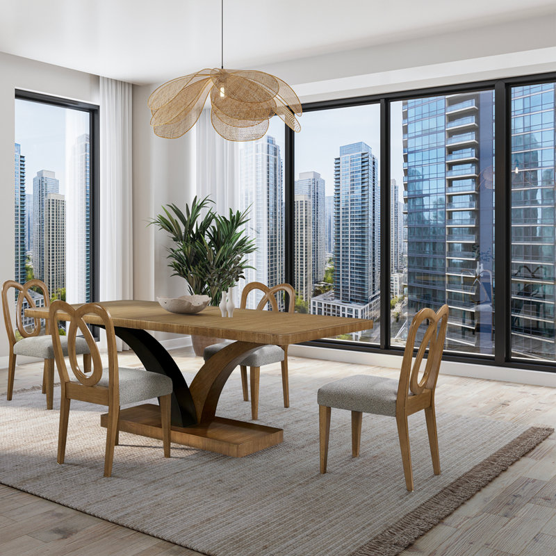 Pedestal Table -  Eucalyptus(Only Table)