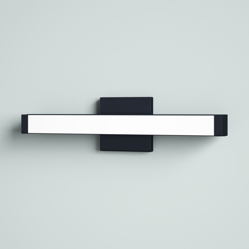 Barre de salle de bain à 1 lumière DEL à intensité variable Sydni