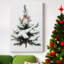 Art des Fêtes de Noël - Toile tendue avec châssis CECLI-1119410548