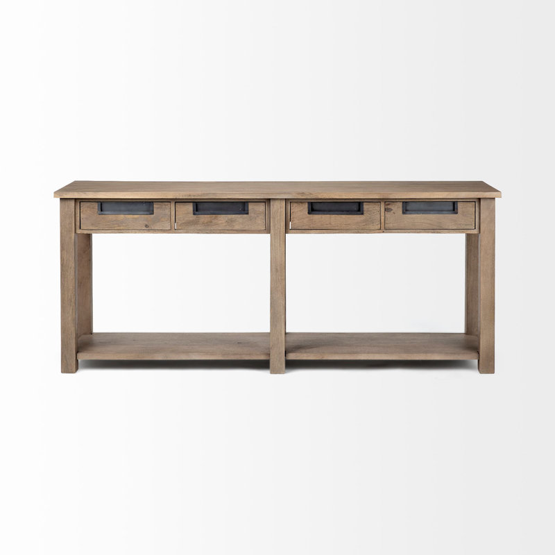 Console en bois massif Alex 72 "