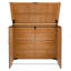 HEAVY DUITY horizontal cedar waste garbage can-107312761