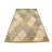 Trellis Handmade Tufted Wool Area Rug in Multicolored