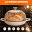 HONGKONGDISHUELECTRONICTECITED Cast Iron Dutch Oven 5L Cast Iron Round Dutch Oven