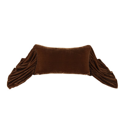Coussin décoratif à volants Stella