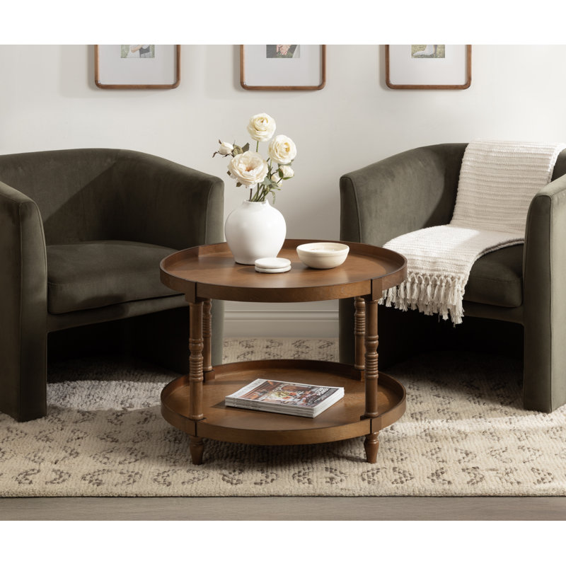 Table basse Amelea, Rustic Brown